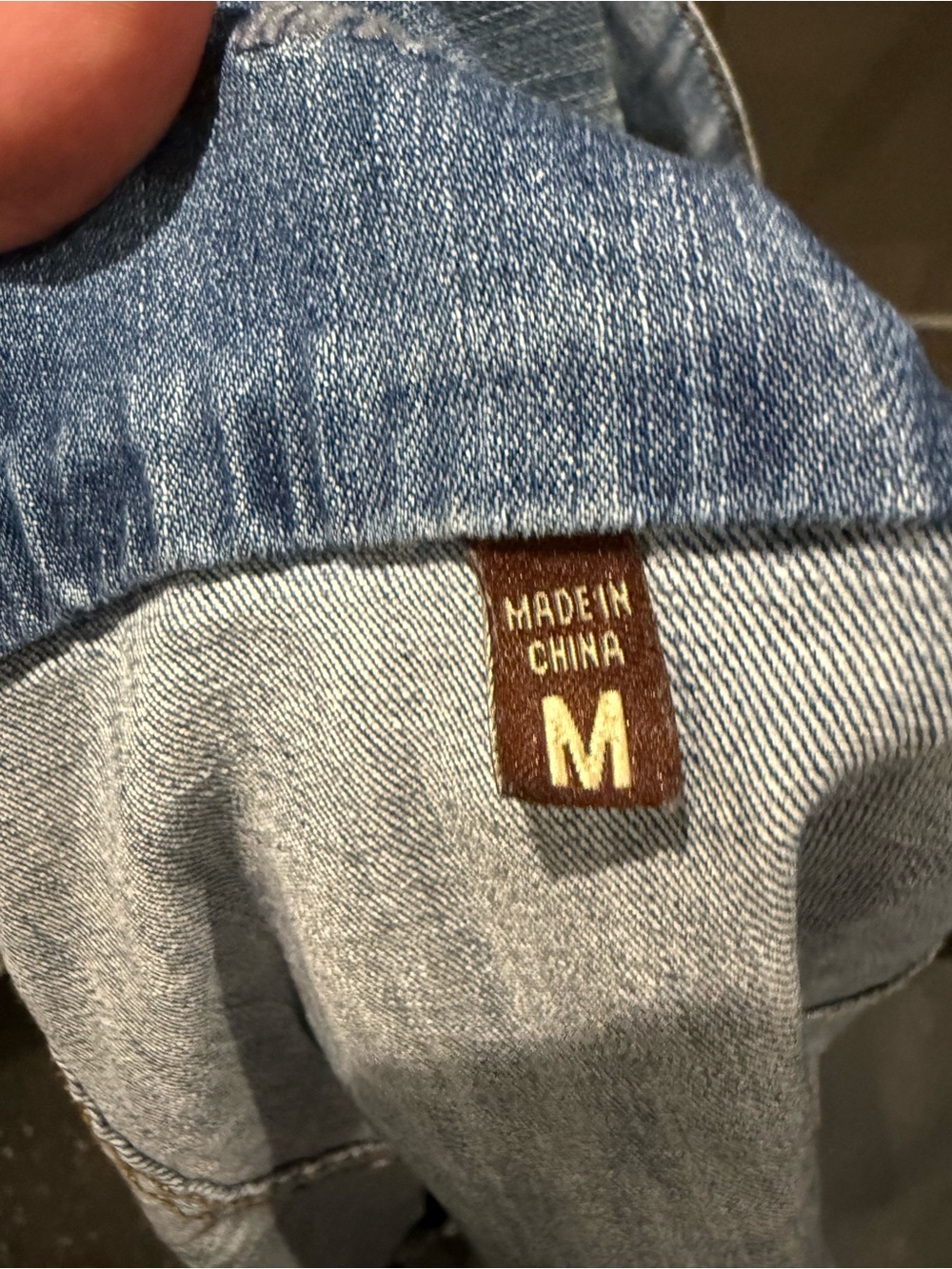 Kut from the Kloth Light Blue Denim Jean Jacket - Picture 5 of 5